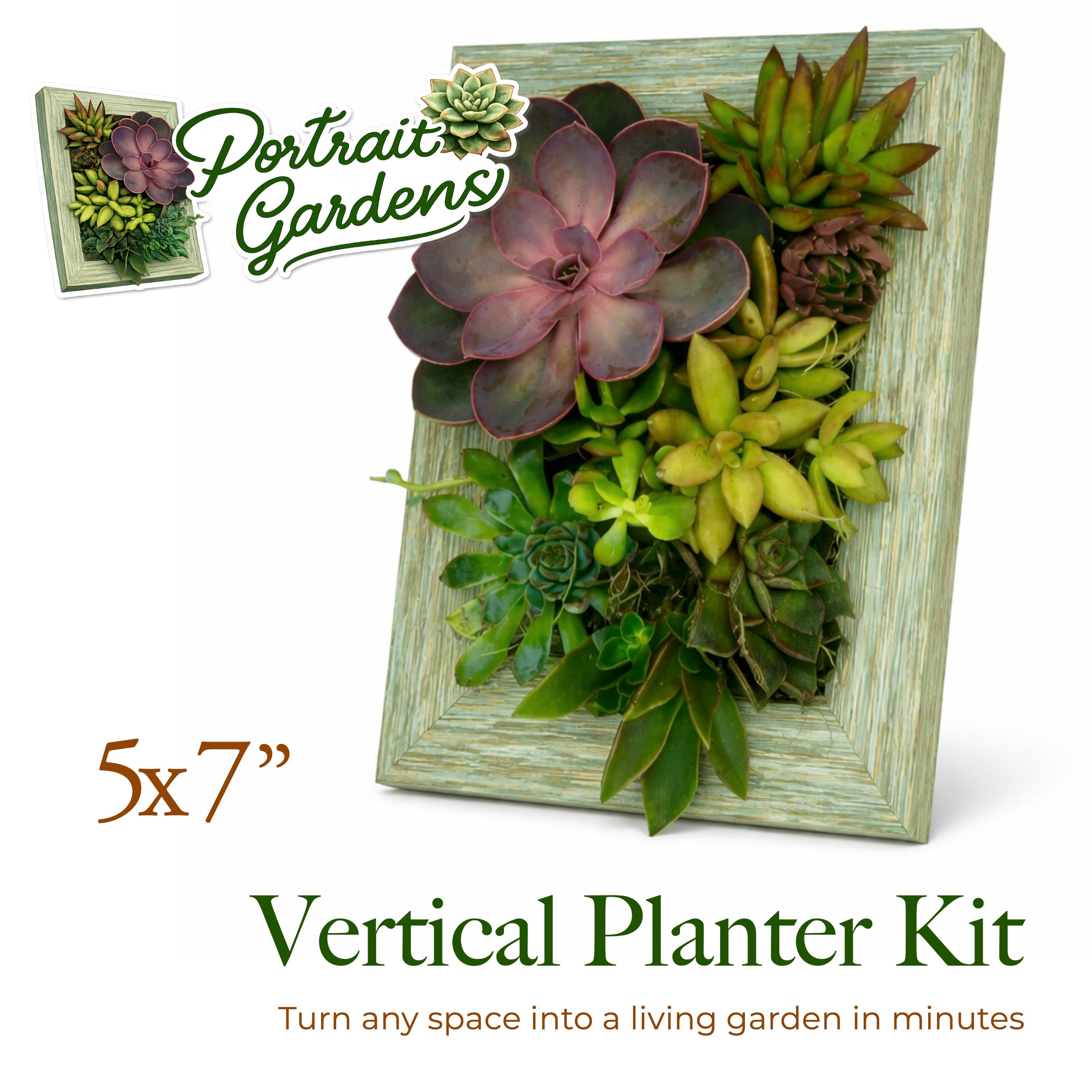 5x7 Vertical Planter Kit | Portrait Gardens