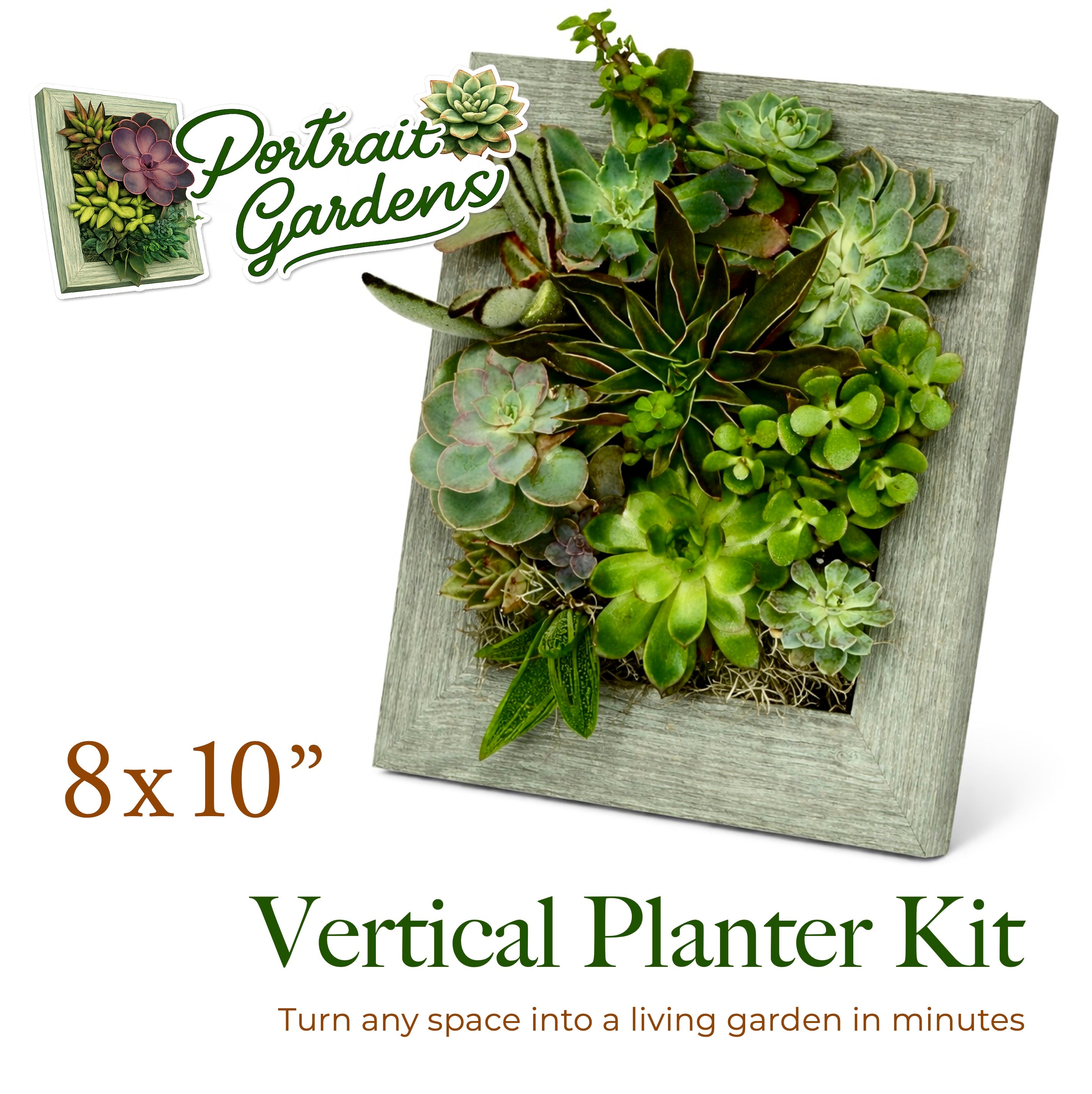 8x10 Vertical Planter Kit | Portrait Gardens