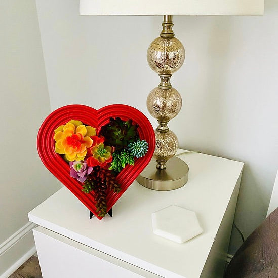 Heart-Shaped Vertical Planter Kit