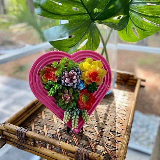 Heart-Shaped Vertical Planter Kit