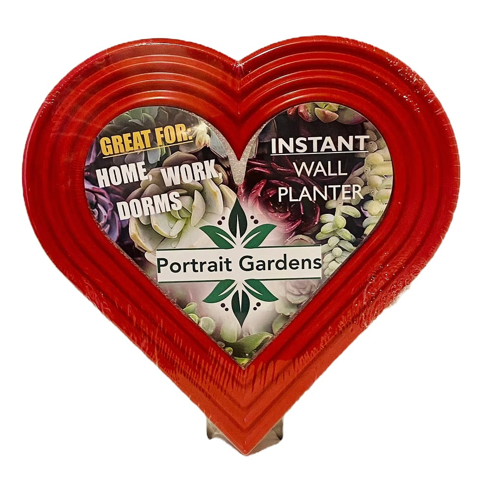 Heart-Shaped Vertical Planter Kit