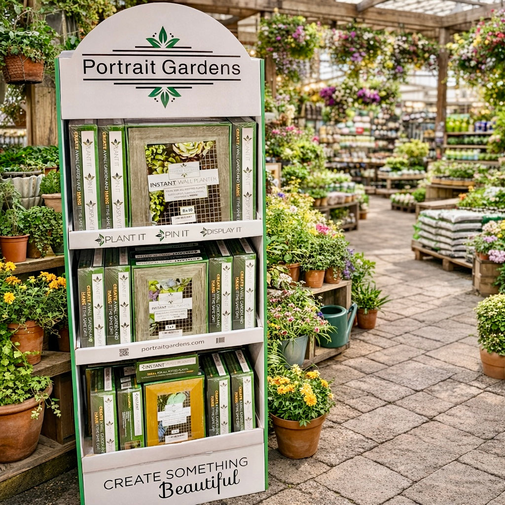 In-Store Display | Portrait Gardens