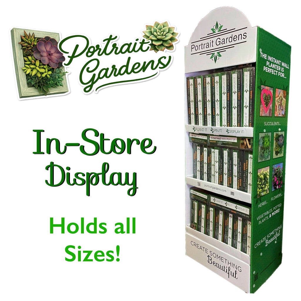In-Store Display | Portrait Gardens