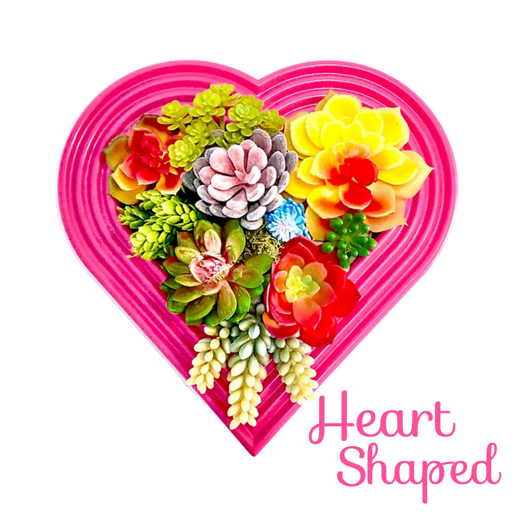 Heart-Shaped Vertical Planter Kit
