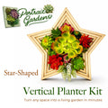 Star-Shaped Vertical Planter Kit | Portrait Gardens
